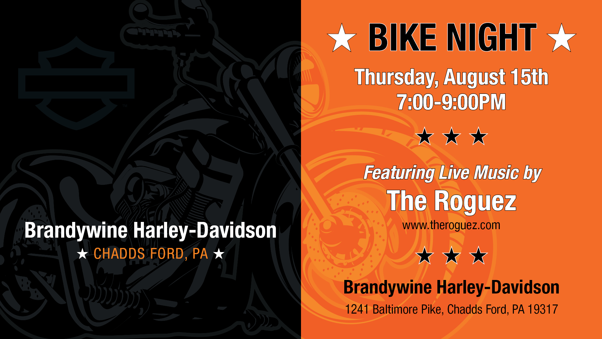 Brandywine Harley-Davidson Bike Night